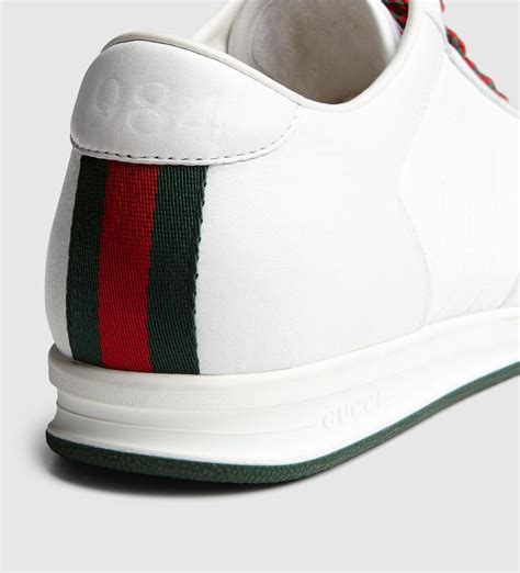 gucci shoes red and white|gucci inspired tennis shoes.